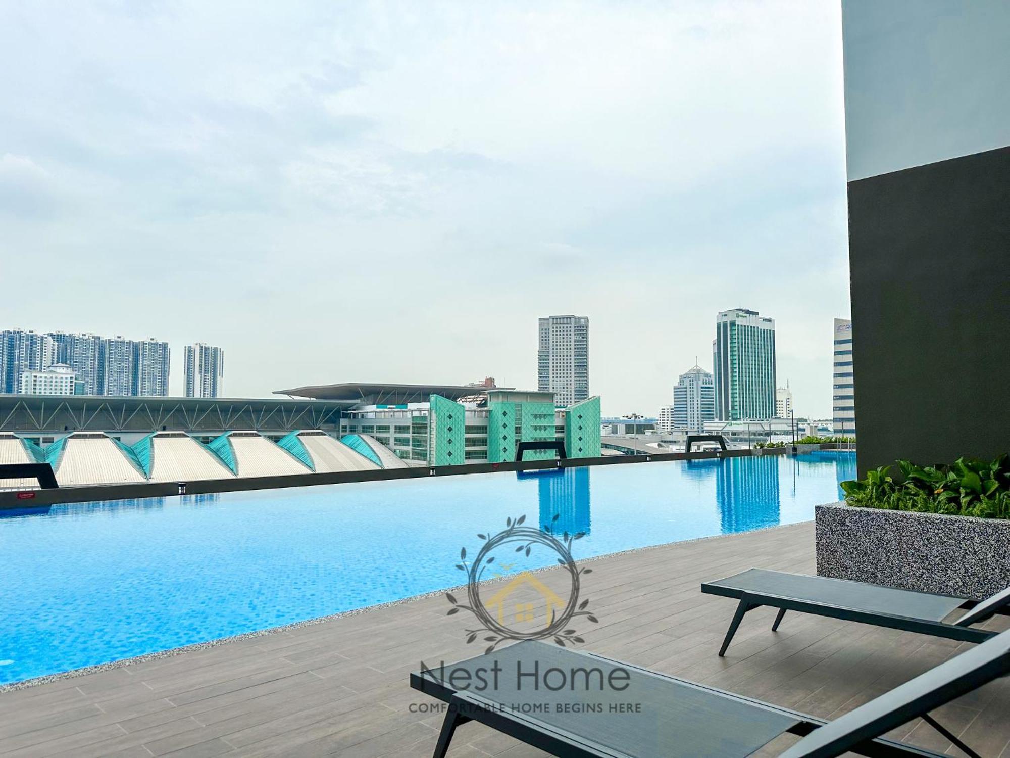 Twin Tower Residence By Nest Home【5 Mins Walk To Ciq】 Johor Bahru Exterior photo